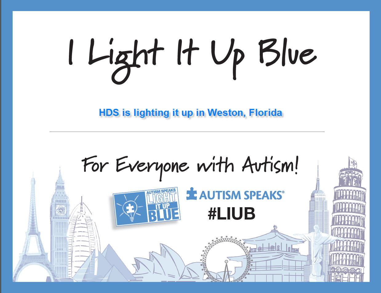 Light it up Blue